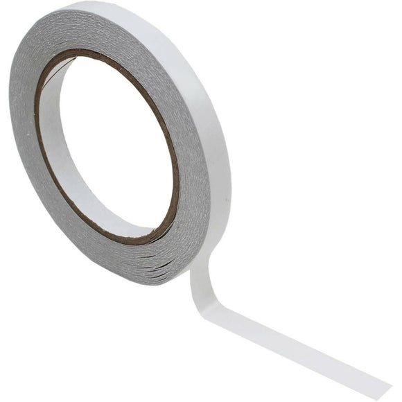 Double Sided Adhesive tape 4mm, 6mm, 9mm, 12mm - 25m rolls