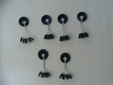 36 X Sliding Float Stops Rubber - pellet wag - feeder - safe rig