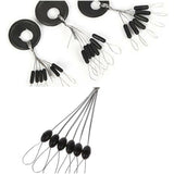 36 X Sliding Float Stops Rubber - pellet wag - feeder - safe rig