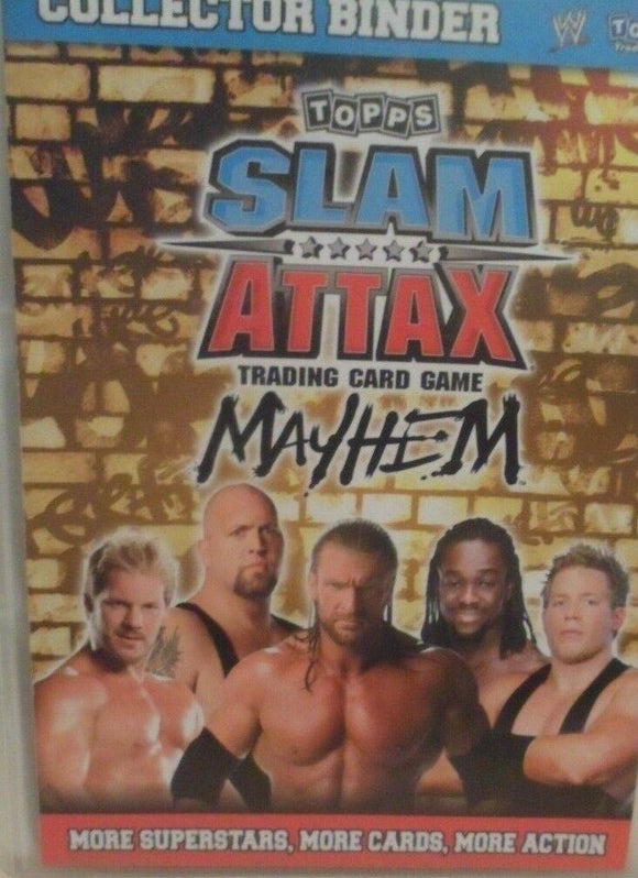 Slam Attax Mayhem Wrestling trading cards - Choose your cards