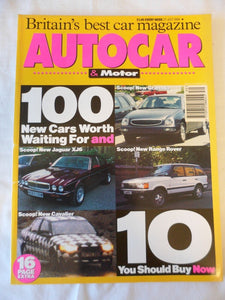 Autocar - 27 July 1994 - Rover Vitesse -