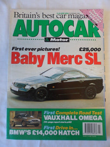Autocar - 16 February 1994 - Peugeot 306 - Golf GTI