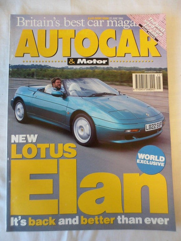 Autocar - 22 June 1994 - Lotus Elan S2