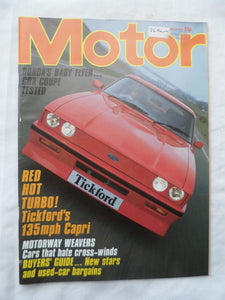 Motor magazine - 7 April 1984 - Tickford Capri