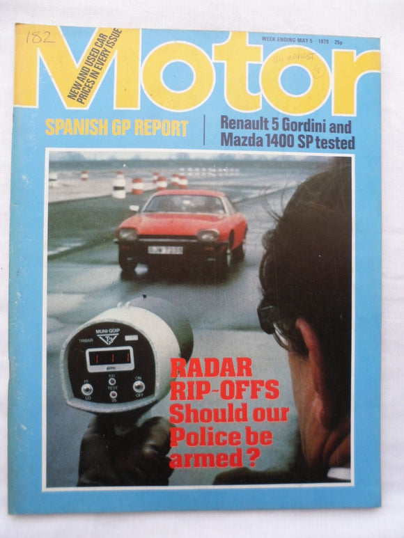 Motor magazine - 5 May 1979 - Renault 5 Gordini