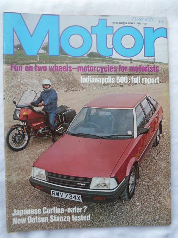 Motor magazine - 5 June 1982 - Motorcycles for motorists