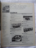 Motor magazine - 11 September 1982 - Front vs Rear wheel drive