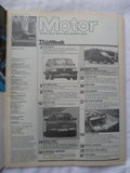 Motor magazine - 8 May 1982 - Fiat Panda - Starion Turbo