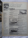 Motor magazine - 6 March 1982 - Bentley Mulsanne