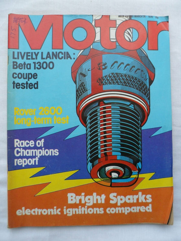 Motor magazine - 24 March 1979 - Rover 2600 - Lancia Beta