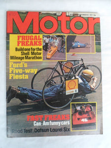Motor magazine - 24 December 1977 - Can Am funny cars