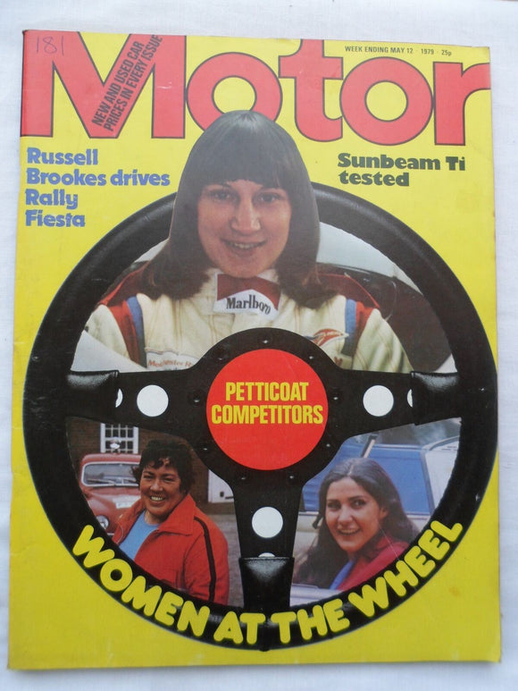 Motor magazine - 12 May 1979 - Women at the wheel