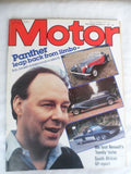 Motor magazine - 14 February 1981 - Panther - Renault 18 Turbo