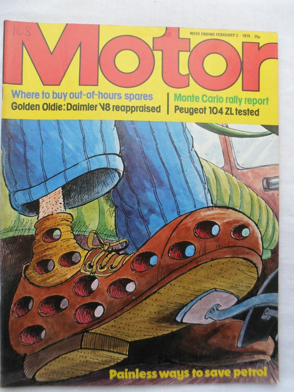 Motor magazine - 3 February 1979 - Daimler V8