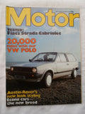 Motor magazine - 25 February 1984 - Fiat Strada convertible - VW Polo