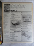 Motor magazine - 12 September 1981 - Mercedes Coupe
