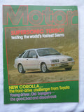Motor magazine - 10 September 1983 - Janspeed's Turbo Xr4i