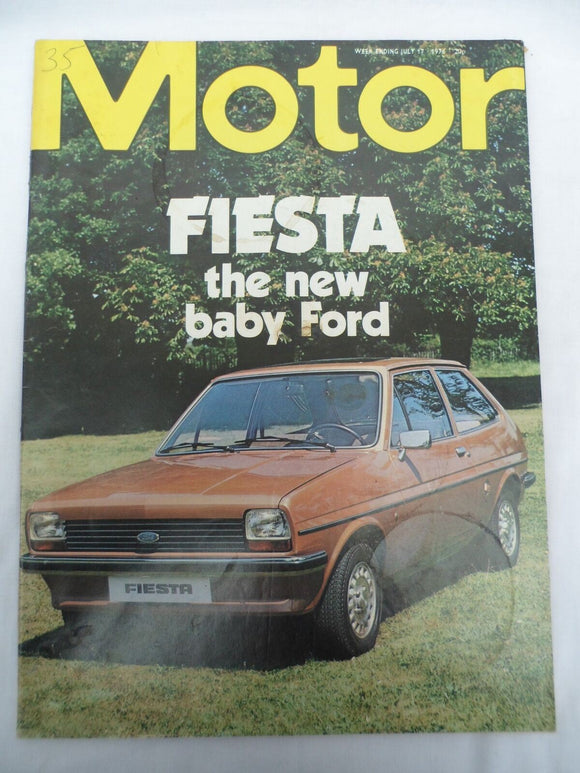 Motor Magazine - 17 July 1976 - Ford Fiesta