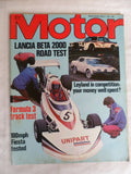 Motor magazine - 2 July 1977 - 100mph Fiesta - Lancia Beta 2000