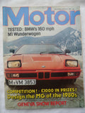 Motor magazine - 15 March 1980 - BMW M1