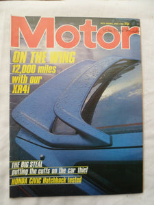 Motor magazine - 2 June 1984 - Xr4i - Honda Civic