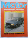 Motor magazine - 17 February 1979 - Renault 18 - Mercedes G wagen