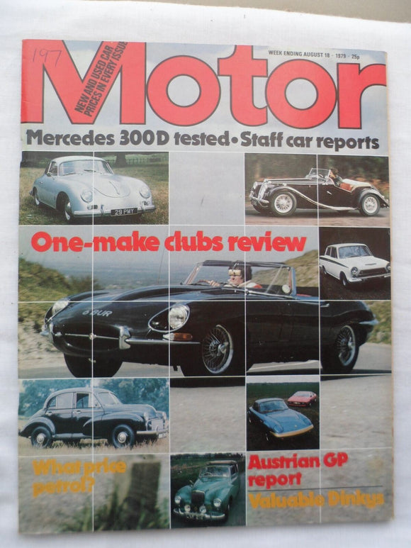 Motor magazine - 18 August 1979 - Mercedes 300d