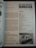 1 - Railway modeller - March 1974 - Contents page shown in photos