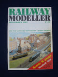 1 - Railway modeller - Nov 1987 - Contents page shown in photos