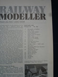 1 - Railway modeller - Jan 1981 - Contents page shown in photos