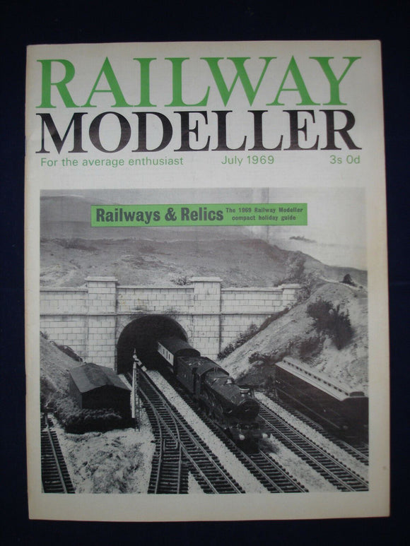 1 - Railway modeller - July 1969 -  Contents page shown in photos