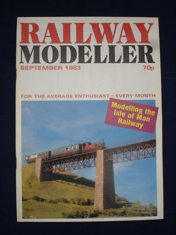 1 - Railway modeller - Sep 1983 - Contents page shown in photos