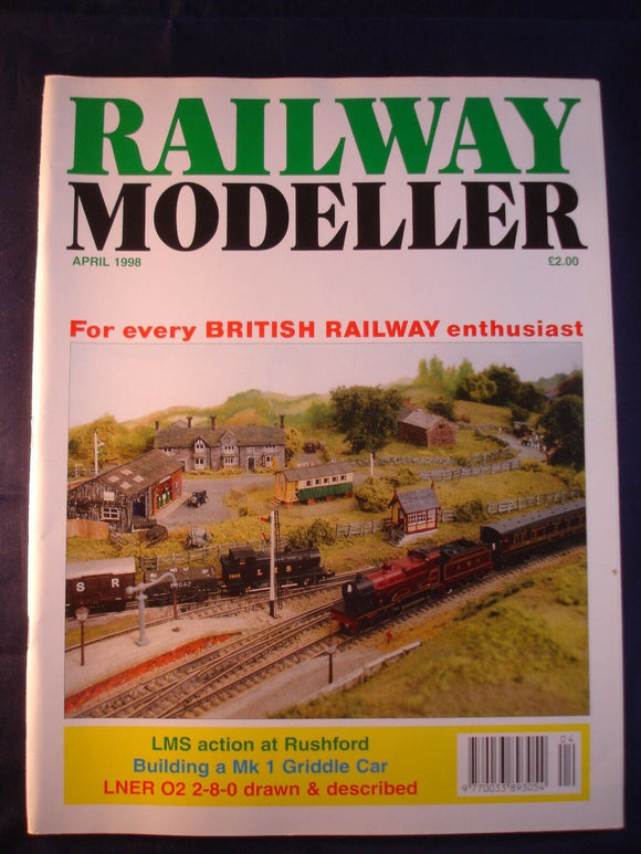 1 - Railway modeller - April 1998 - Contents page shown in photos