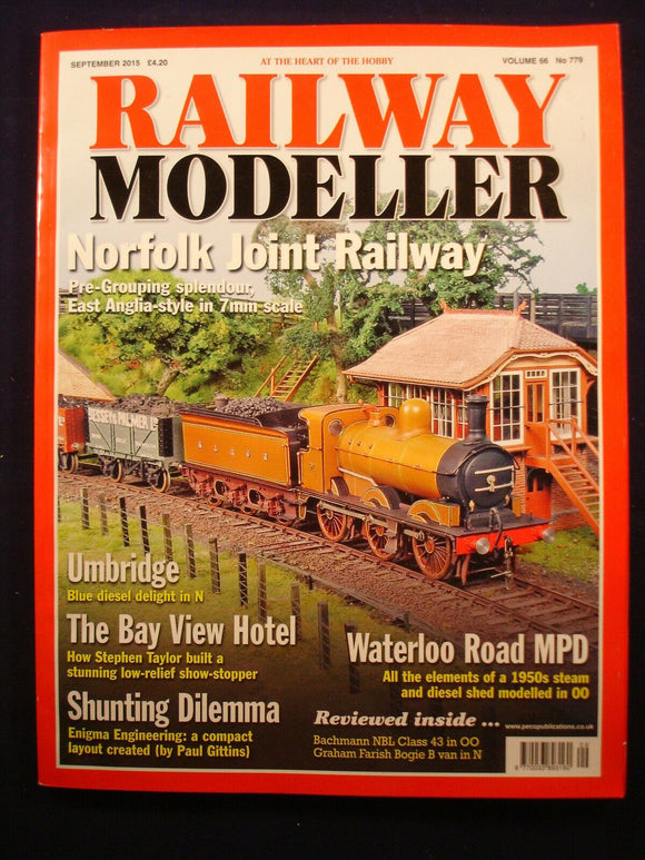 2 - Railway modeller - Sep 2015 - Umbridge - Norfolk - Waterloo road MPD
