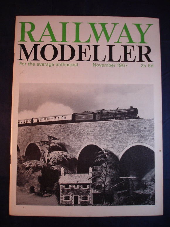 1 - Railway modeller November 1967 -  Contents page shown in photos