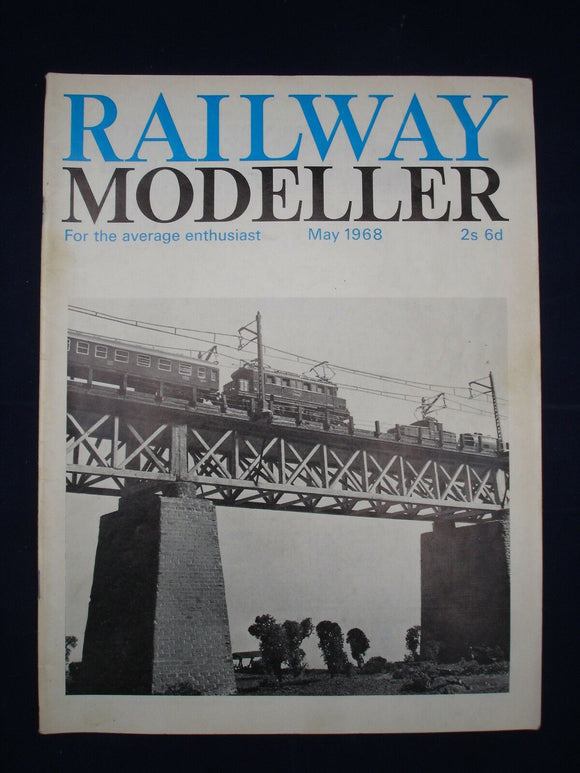 1 - Railway modeller - May 1968 - Contents page shown in photos