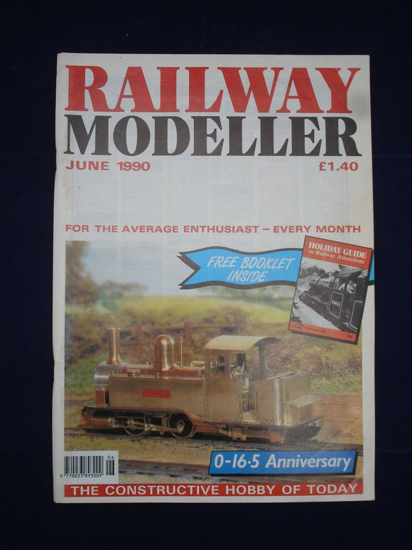 1 - Railway modeller - June 1990 - Contents page shown in photos