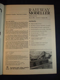 1 - Railway modeller March 1966 -  Contents page shown in photos