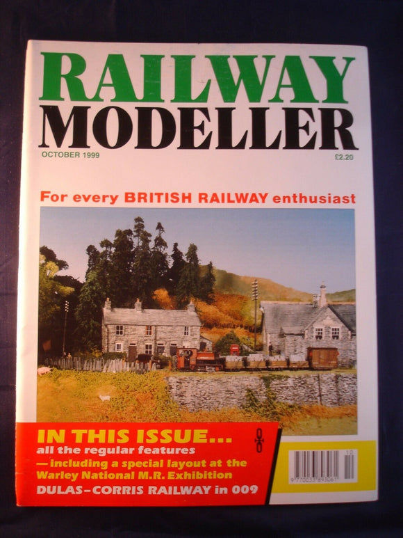 1 - Railway modeller - October 1999 - Contents page shown in photos