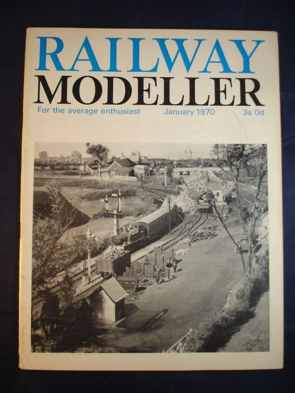 1 - Railway modeller - January 1970 - Contents page shown in photos