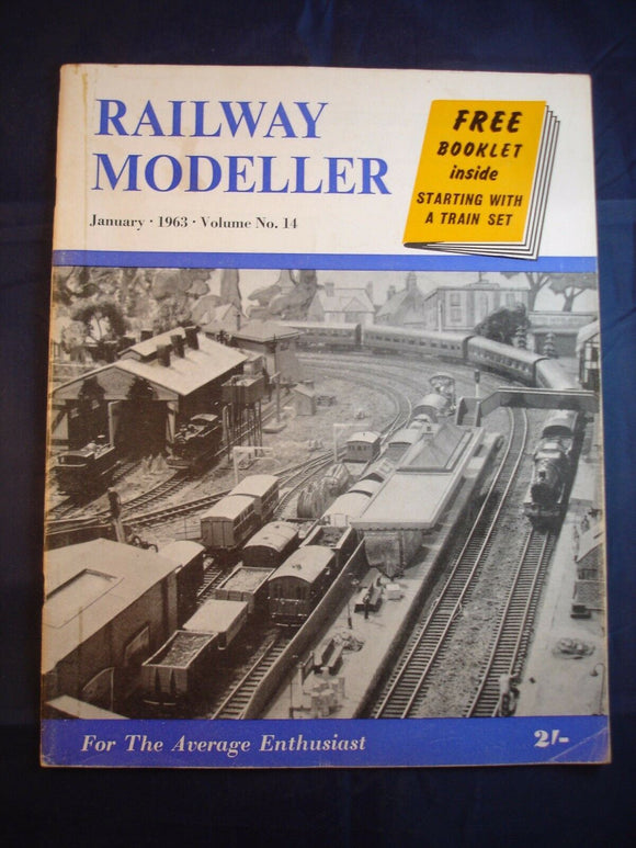 1 - Railway modeller - January 1963 - Contents page shown in photos