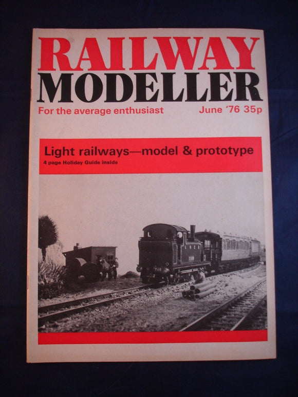 1 - Railway modeller - June 1976 - Contents page shown in photos