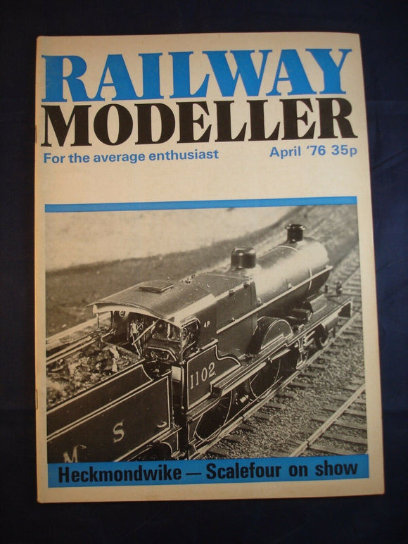1 - Railway modeller - April 1976 - Contents page shown in photos