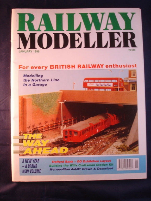1 - Railway modeller - January 1998 - Contents page shown in photos