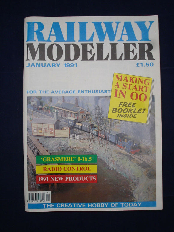 1 - Railway modeller - Jan 1991 - Contents page shown in photos