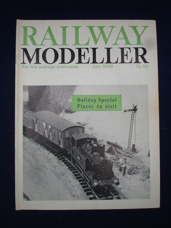1 - Railway modeller - July 1968 - Contents page shown in photos