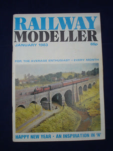 1 - Railway modeller - Jan 1983 - Contents page shown in photos