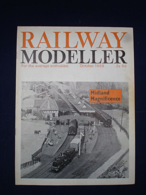 1 - Railway modeller - Oct 1968 - Contents page shown in photos
