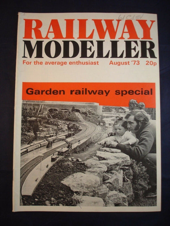 1 - Railway modeller - August 1973 - Contents page shown in photos