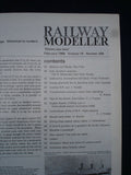 1 - Railway modeller - Feb 1968 - Contents page shown in photos